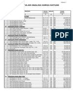 Analisa Harga Satuan