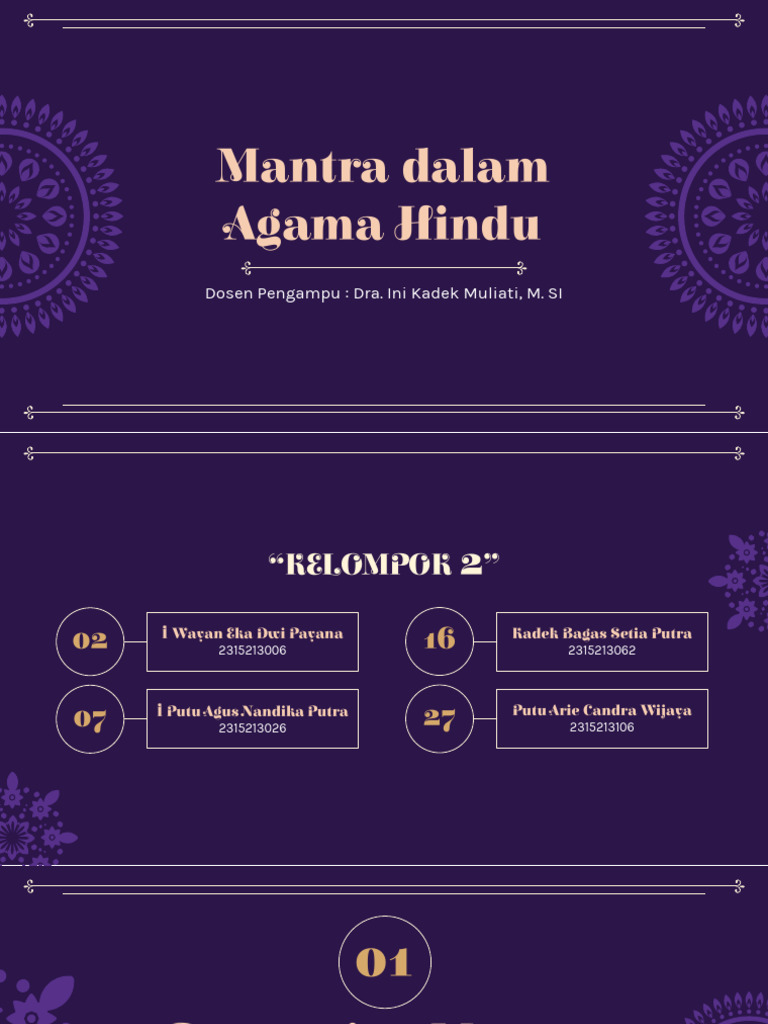 Mantra Dalam Agama Hindu Pdf