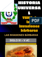 Tema Las Invasiones Barbaras