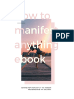 5 Steps To Manifest Anything Ebook