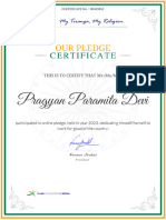 Certificate Format