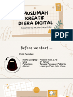 Muslimah Kreatif Di Era Digital