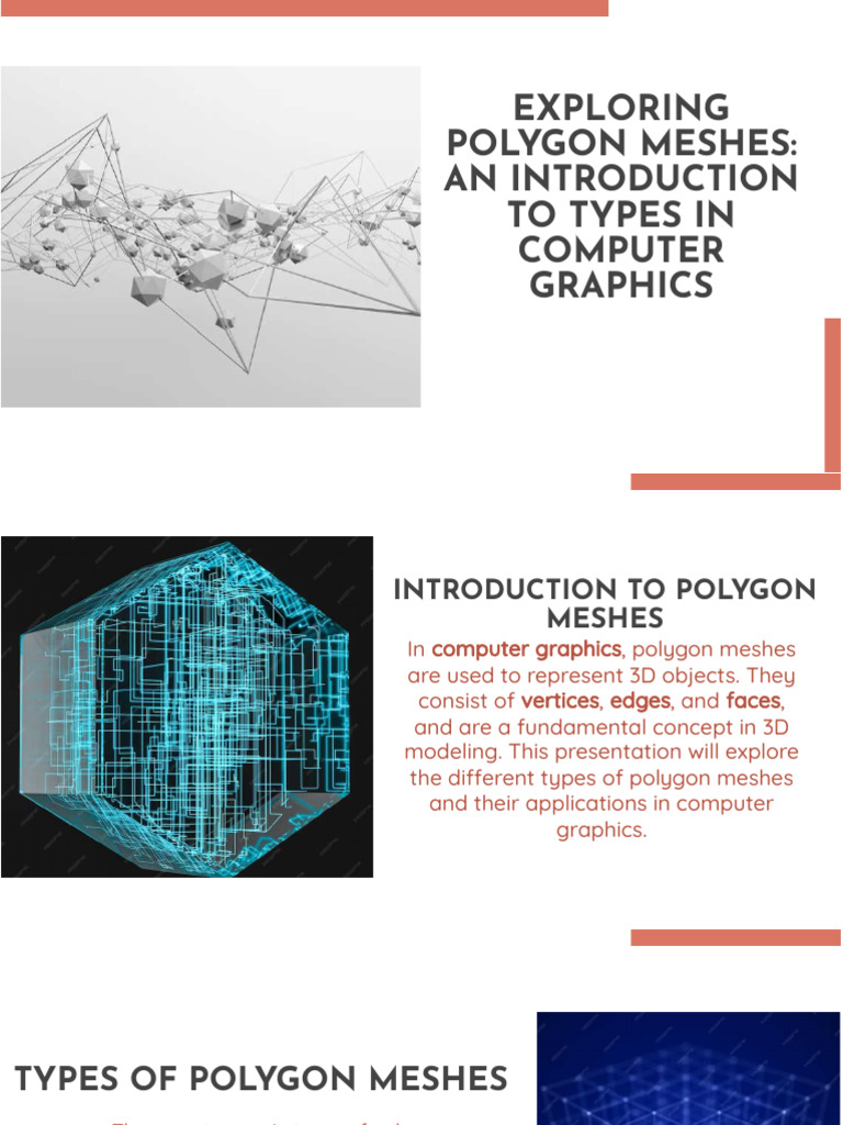Polygon Meshes | PDF | Computers | Technology & Engineering