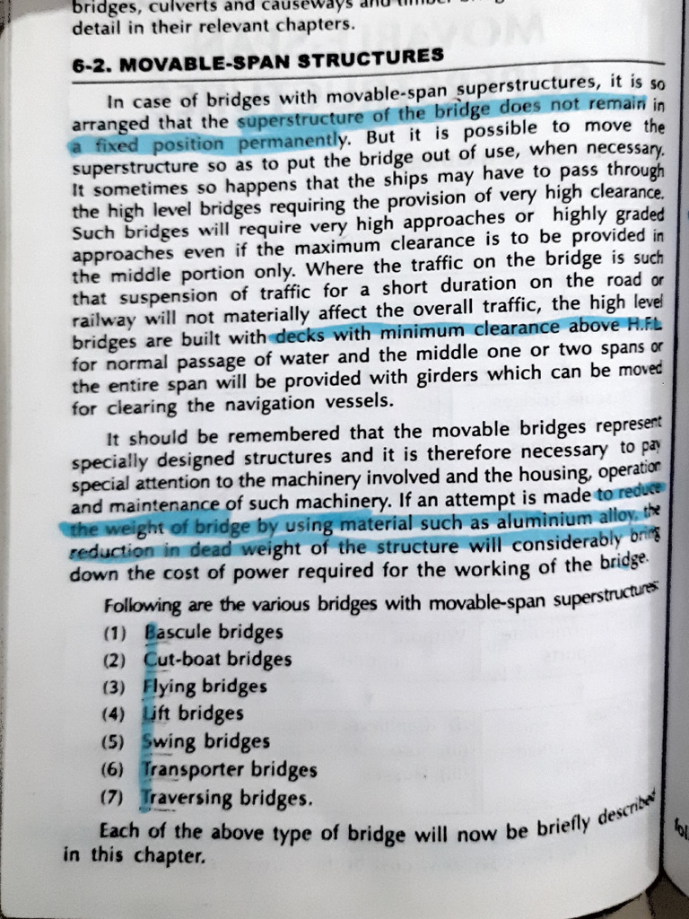 Movable Span Structures Bridge | PDF | Bridge | Truss