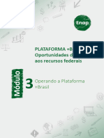 Módulo 3 - Operando A Plataforma + Brasil