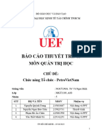 Báo Cáo Thuyết Trình Quản Trị Học Nhóm 5