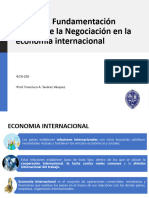 Unidad I Fundamentación Teórica de La Negociación en La Economía Internacional
