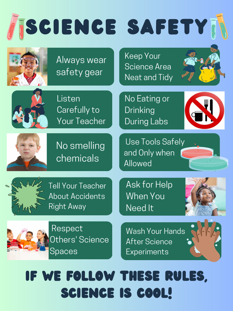 lab safety poster PDF