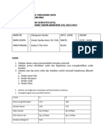 Format Soal Uts MR