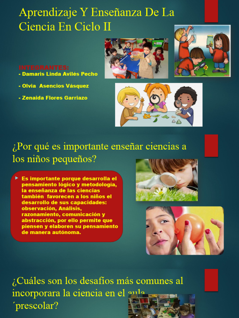 Aprendizaje Y Enseñanza de La Ciencia en Ciclo | PDF