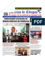 Periódico Noticias de Chiapas, Edición Virtual Sábado 09 de Diciembre de 2023
