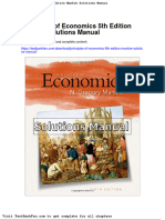 Full Download Principles of Economics 5th Edition Mankiw Solutions Manual