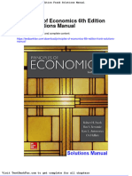 Full Download Principles of Economics 6th Edition Frank Solutions Manual