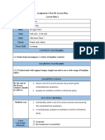 Lesson Plan 1 Assginment 1