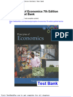 Full Download Principles of Economics 7th Edition Gottheil Test Bank