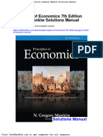 Full Download Principles of Economics 7th Edition Gregory Mankiw Solutions Manual