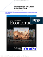Full Download Principles of Economics 7th Edition Gregory Mankiw Test Bank