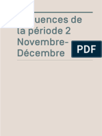 Séquences de La Période 2 Novembre-Décembre