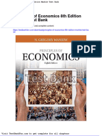Full Download Principles of Economics 8th Edition Mankiw Test Bank
