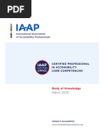 IAAP Body of Knowledge