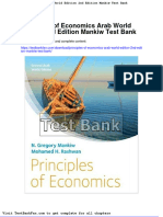 Full Download Principles of Economics Arab World Edition 2nd Edition Mankiw Test Bank