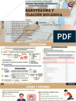 Barotauma y Ventilación Mecánica