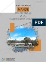 Kecamatan Mande Dalam Angka 2023