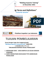 Welding Term & Definition