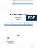 Work Method Statement