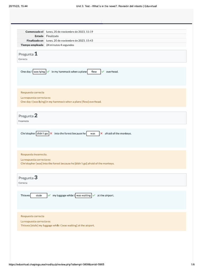 Unit 3. Test | PDF