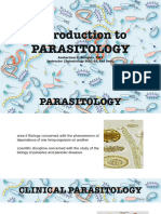 1 - Introduction To Parasitology