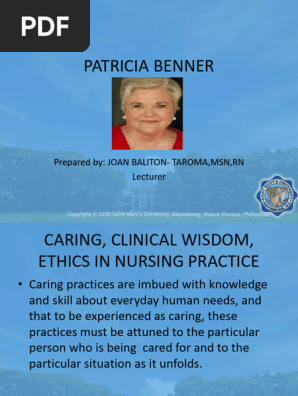 Benner's Nursing Expertise Model Explained | PDF | Experience