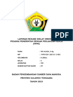 Laporan Resume Diklat Orientasi PPPK