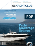Princess Yacht Club Magazine - Yacht Brokerage Yacht Charter - October 2011 Issue