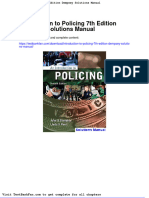 Full Download Introduction To Policing 7th Edition Dempsey Solutions Manual