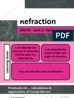 2.8. Refraction Lesson