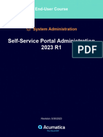EU Self-Service Portal Administration 2023R1