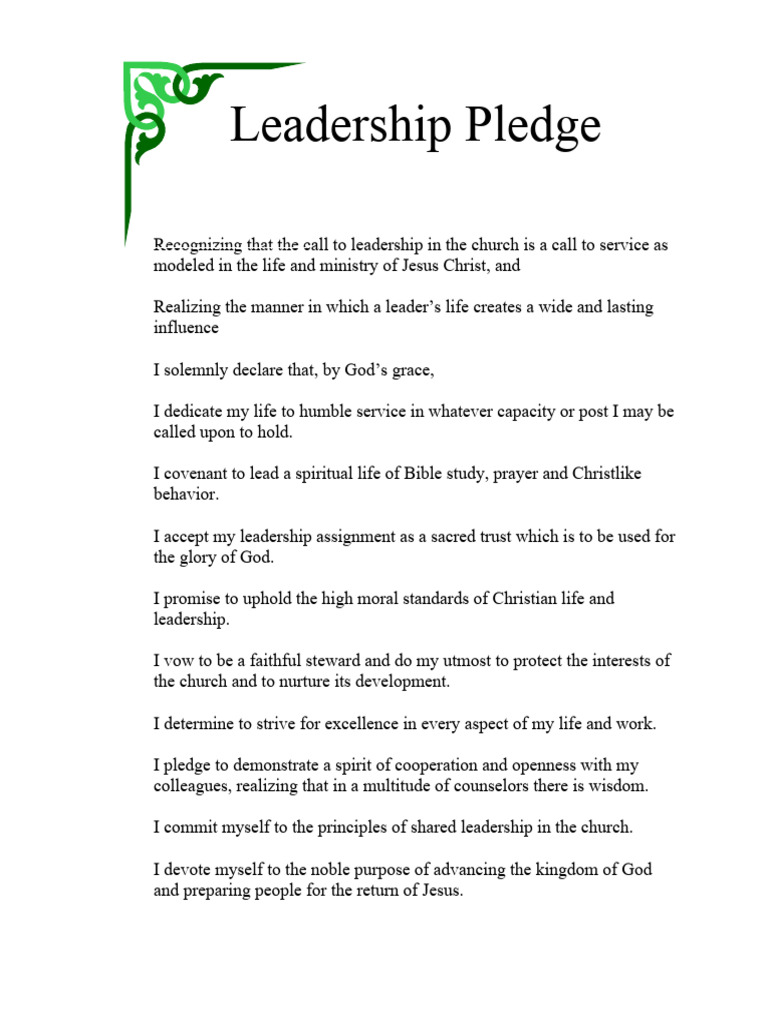 Handbook Section VII - Leadership | PDF | Mentorship