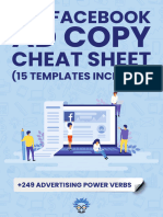 The Facebook Ad Copy Cheat Sheet With 15 Templates