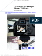 Full Download Managerial Accounting For Managers 3rd Edition Noreen Test Bank