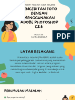 Pengeditan Foto Dengan Menggunakan Adobe Photoshop CS.6: Laporan Praktek Kerja Industri