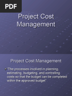 Cost Management Slides