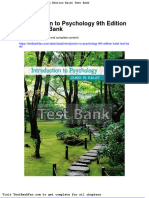 Full Download Introduction To Psychology 9th Edition Kalat Test Bank