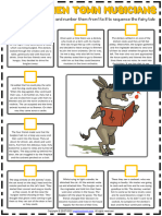 The Bremen Town Musicians Esl Printable Sequencing The Story Worksheet For Kids