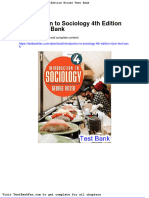 Full Download Introduction To Sociology 4th Edition Ritzer Test Bank