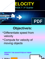 Velocity