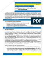 Module 5 Small Business Entry Paths To Part Time Entrepreneurship