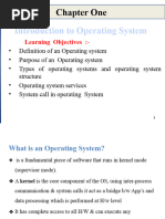 Operating System Ch-1