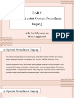 Bab 5 Akuntansi Untuk Operasi Perusahaan Dagang