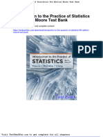 Full Download Introduction To The Practice of Statistics 9th Edition Moore Test Bank
